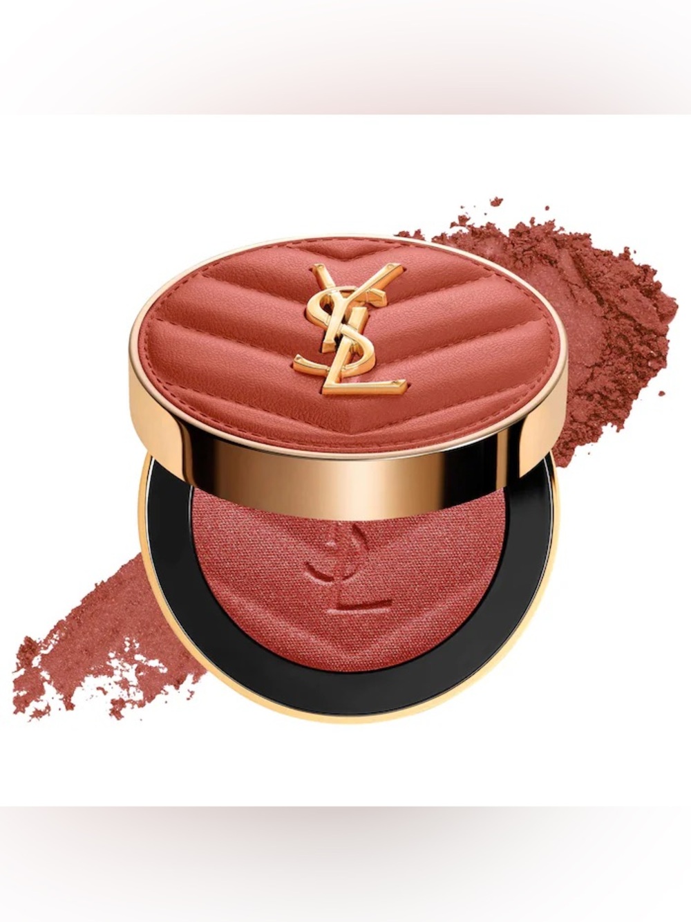 New YSL Make Me Blush 24H Buildable Powder Blush 12 Honeymoon